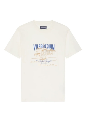 Vilebrequin logo-print T-shirt - Neutrals