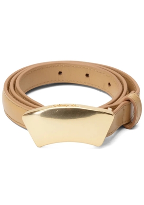 3.1 Phillip Lim ID leather belt - Neutrals