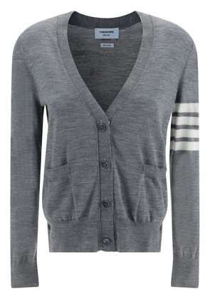 Thom Browne 4-Bar wool cardigan - Grey