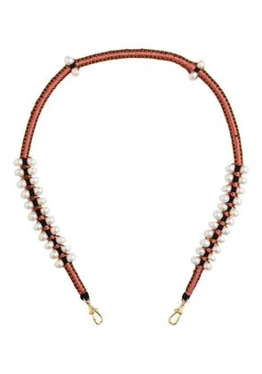 Marie Lichtenberg 14K yellow gold Ica necklace - Red