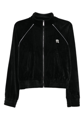 Karl Lagerfeld Ikon cropped jacket - Black