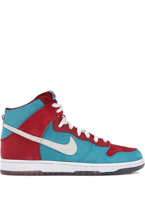 Nike Dunk High Premium SB high-top suede sneakers - Red