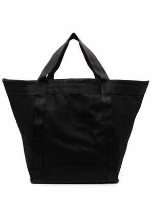 AMBUSH maxi embossed-logo tote bag - Black
