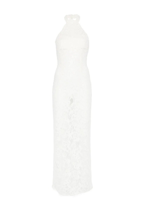 MANURÍ Cherie lace maxi dress - White
