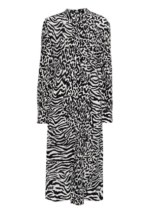 Karl Lagerfeld KARL animal-print shirt dress - Black
