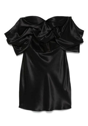 Giuseppe Di Morabito silk mini dress - Black