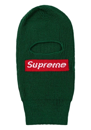 Supreme x New Era Box Logo balaclava - Green