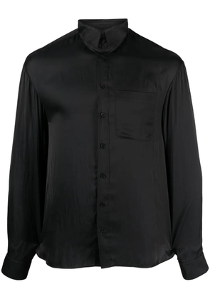 Zadig&Voltaire long-sleeved dropped-shoulder shirt - Black