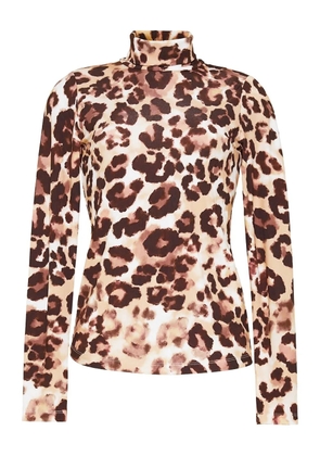 Cara Cara Suzie mock-neck top - Brown