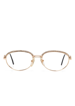 Tiffany & Co. Pre-Owned crystal-embellished glasses - Gold