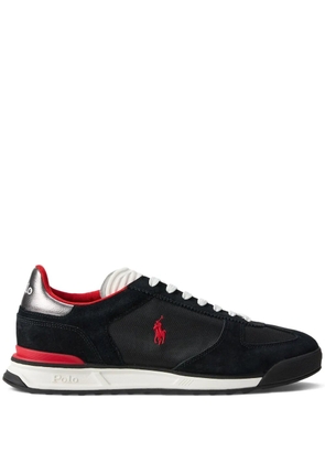 Polo Ralph Lauren suede leather sneakers - Black