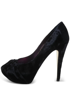 Gina pre-owned 130mm Claire pumps - Black