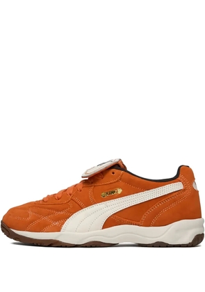 PUMA King Indoor 'Maple Syrup/Frosted Ivory' sneakers - Orange