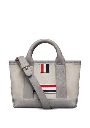 Thom Browne micro Tool tote bag - Grey