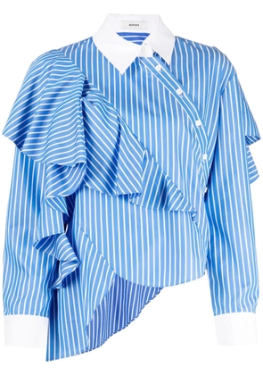 Besfxxk long-sleeve striped shirt - Blue