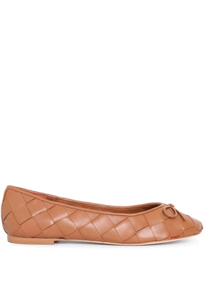 Sarah Chofakian Jack ballet flats - Brown