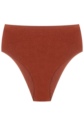 Lenny Niemeyer high-waisted bikini briefs - Brown