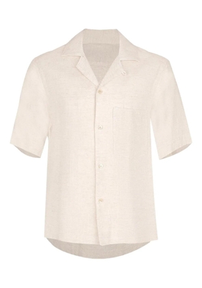 Eleventy short-sleeve pocket shirt - Neutrals