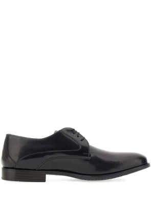 Duca Degli Abruzzi Arsenal leather derby shoes - Black