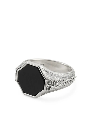 Emanuele Bicocchi Flourish signet ring - Silver