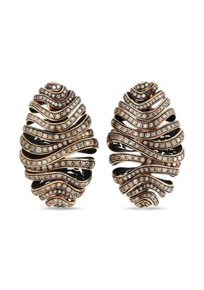 De Grisogono 18K rose gold diamond earrings - Pink