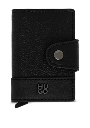 HUGO button card holder - Black