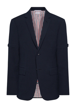Thom Browne striped blazer - Blue