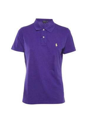 Polo Ralph Lauren logo-embroidered polo shirt - Purple