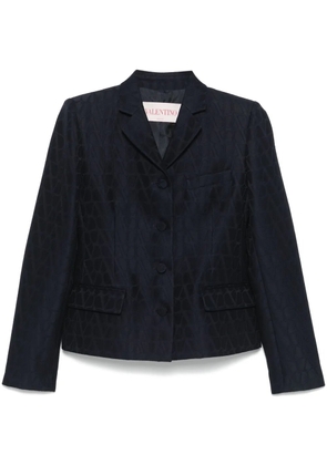 Valentino Garavani Toile Iconographe blazer - Blue