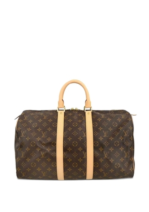 Louis Vuitton Pre-Owned 2019 Keepall 45 bag - Brown