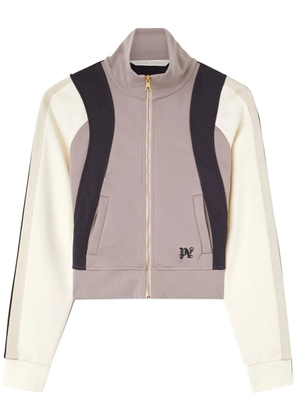 Palm Angels PA monogram track jacket - Purple