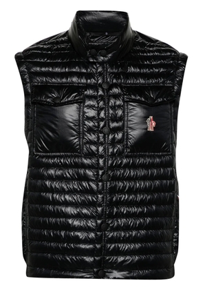 Moncler Grenoble Ollon down-feather padded gilet - Black