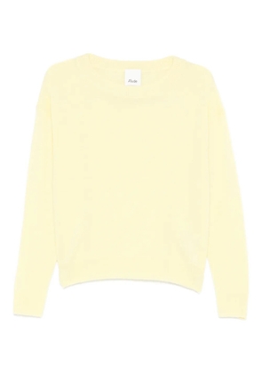 Allude ribbed sweater - Yellow