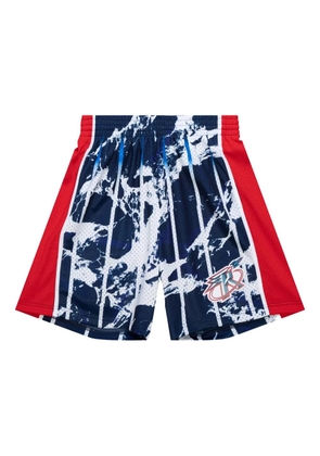 Mitchell & Ness NBA Houston Rockets 1996 Team Marble Swingman shorts - Blue