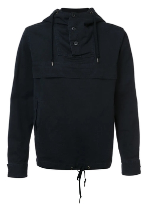 321 layered jersey hoodie - Blue