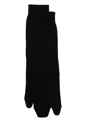 Maison Margiela Tabi knee-high socks - Black