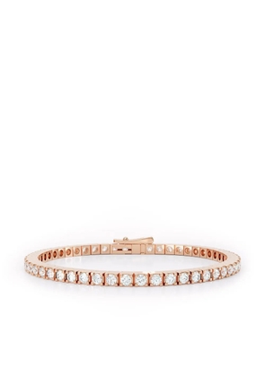 LOEV 18kt rose gold LOEV Tennis diamond bracelet - Pink