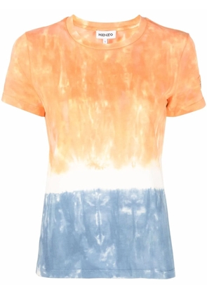 Kenzo tie-dye short-sleeve T-shirt - Orange