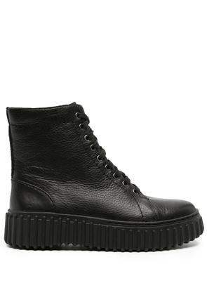 Clarks Torhill Rise leather ankle boots - Black