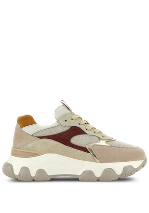 Hogan Hyperactive panelled low-top sneakers - Neutrals