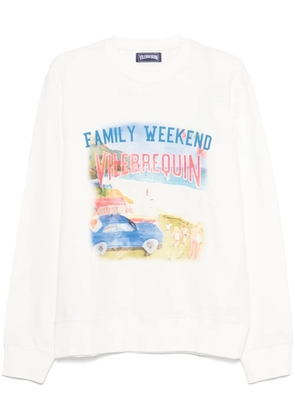 Vilebrequin graphic-print sweatshirt - White