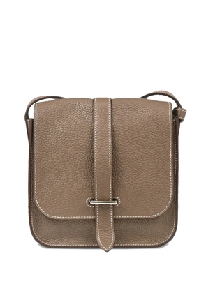 Hermès Pre-Owned 2011 Steve leather cross body bag - Brown