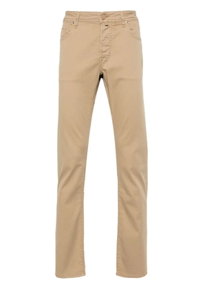 Jacob Cohën Bard slim-cut trousers - Neutrals