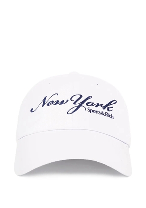 Sporty & Rich New York cap - White