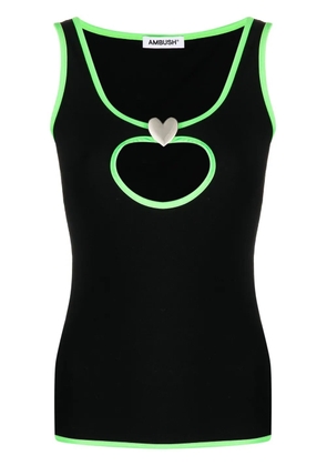 AMBUSH Heart Hole tank top - Black