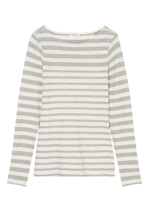 Marc O'Polo striped long-sleeve T-shirt - Grey