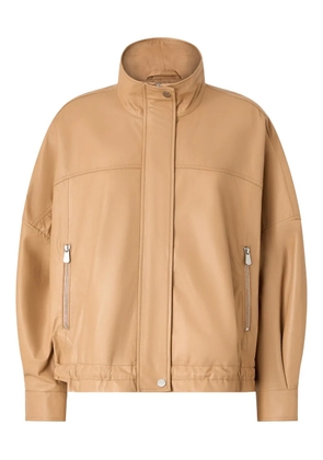 PINKO leather jacket - Neutrals