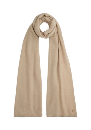 Tommy Hilfiger logo-plaque scarf - Neutrals