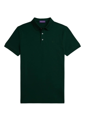 Ralph Lauren Purple Label embroidered-logo polo shirt - Green