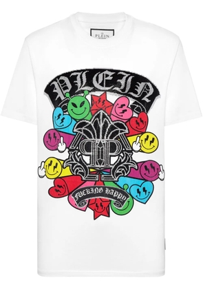 Philipp Plein logo-print T-shirt - White